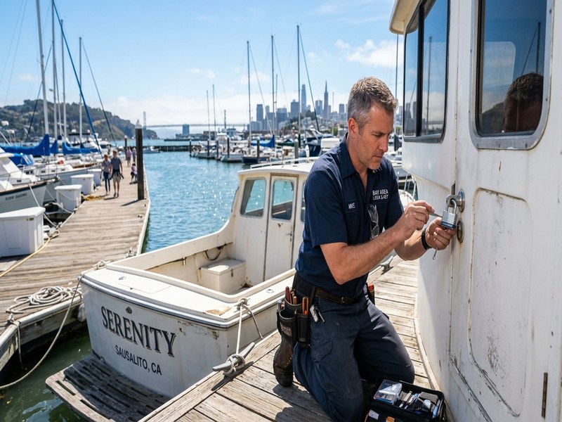 Key cutting service for Marin County residential property